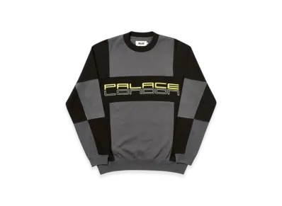 PALACE Cut Mit Sew Crew "Off Black"