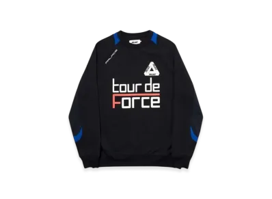 PALACE Tour De Force Crew "Black"
