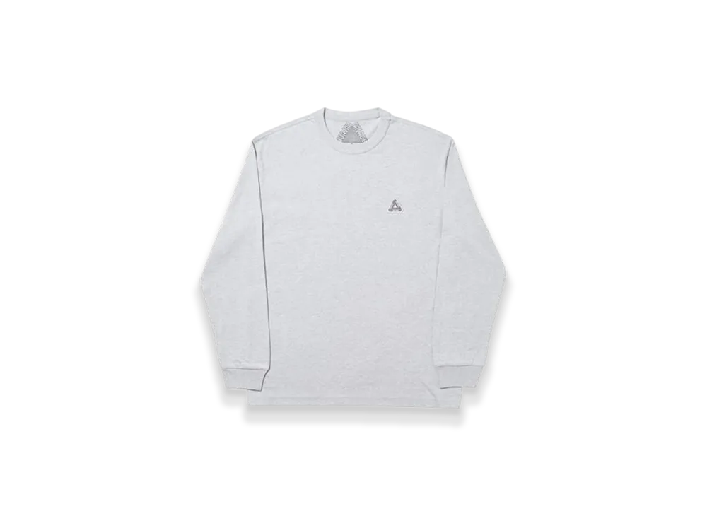 PALACE Sofar Longsleeve "Grey Marl"