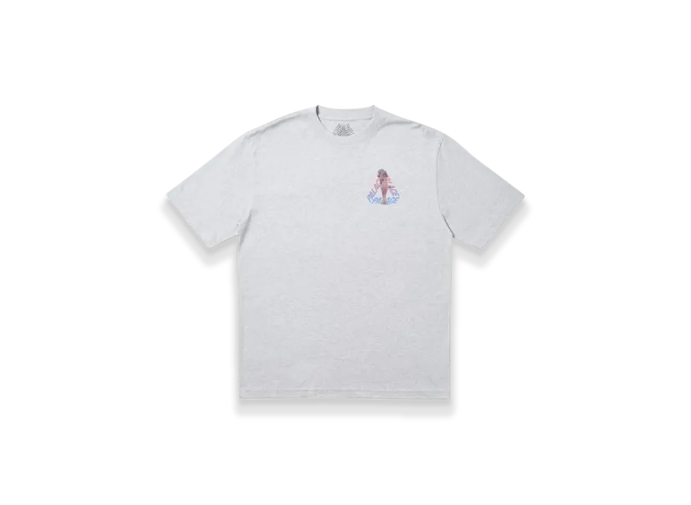PALACE Rolls P3 T-Shirt "Grey Marl"