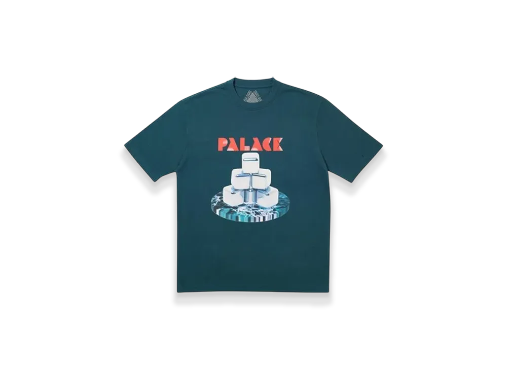 PALACE Cubes T-Shirt "Dark Green"