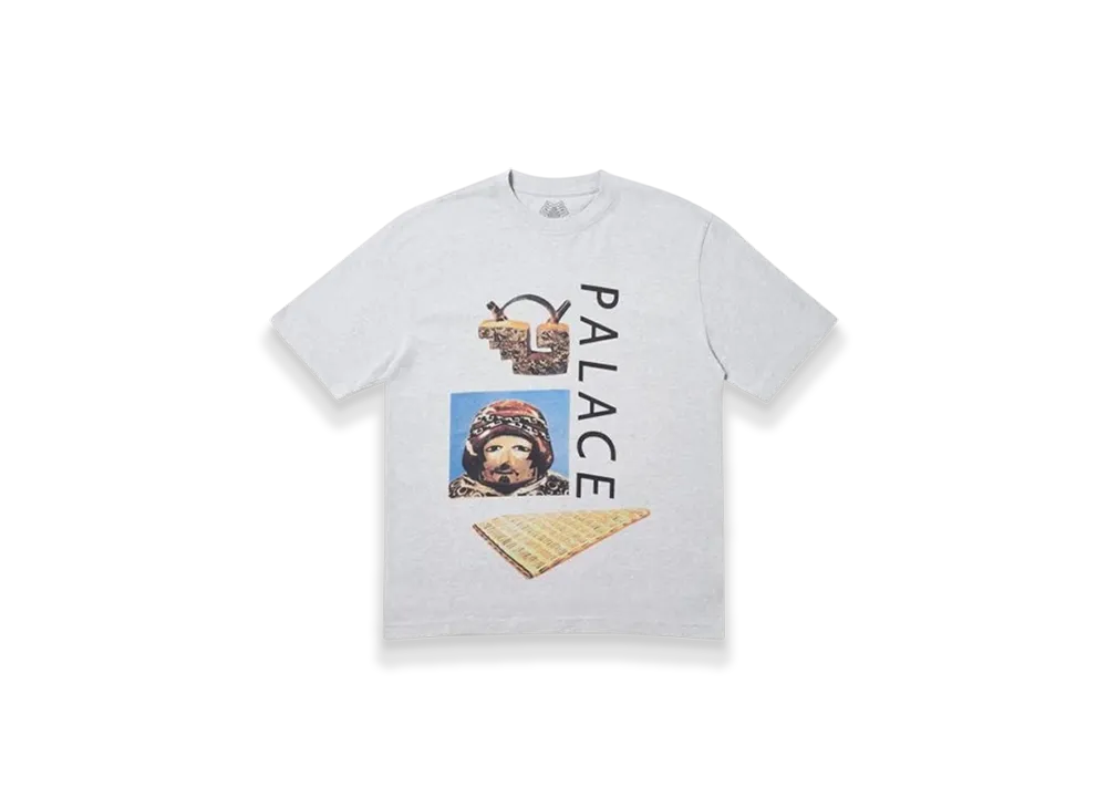 PALACE Tactic T-Shirt "Grey Marl"
