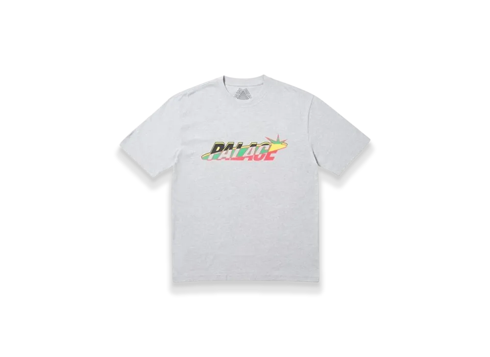 PALACE Lique T-Shirt "Grey Marl"