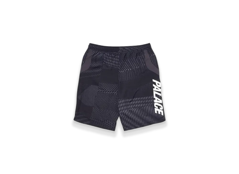 PALACE Dazzler Shell Shorts "Carbon Black"