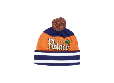 PALACE Zero Zero Beanie "Navy Orange"
