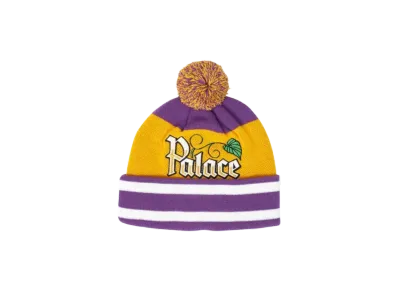 PALACE Zero Zero Beanie "Purple Yellow"