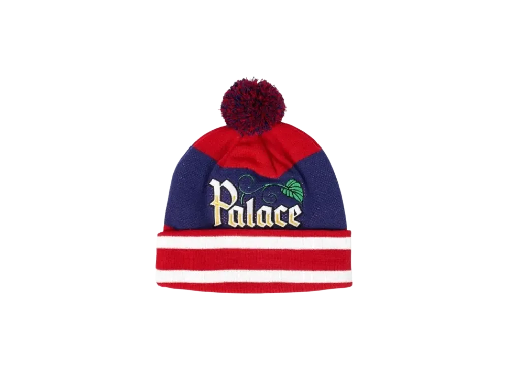 PALACE Zero Zero Beanie "Red Blue"