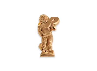 PALACE Cherub Pin Badge Antique "Gold"