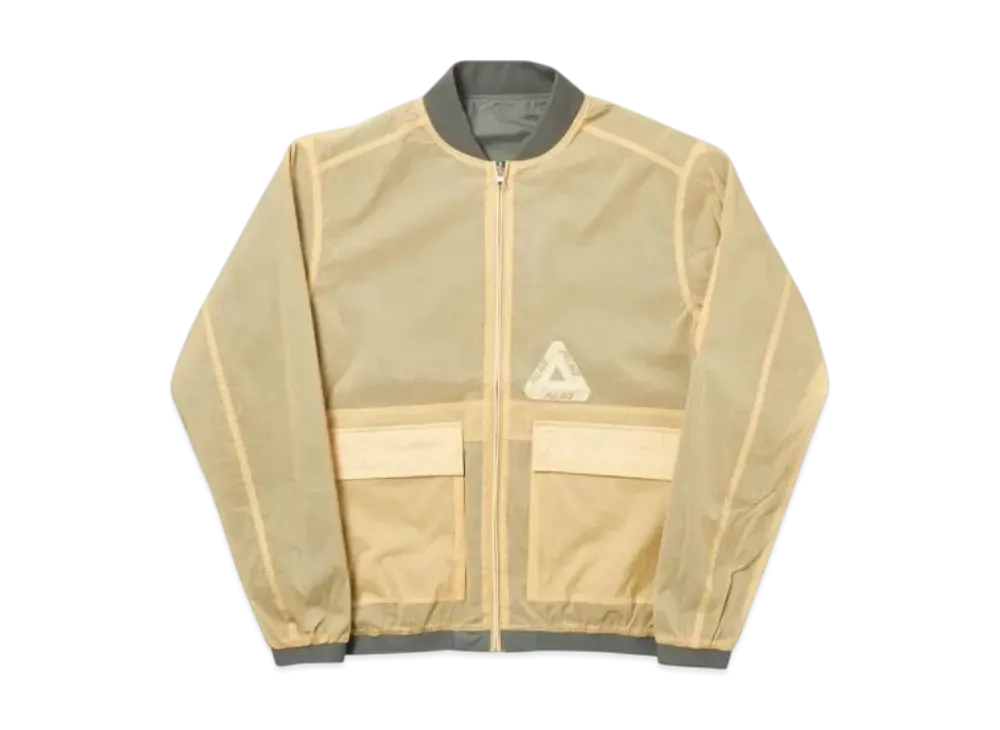 PALACE Reversible Overlay Bomber "Olive"