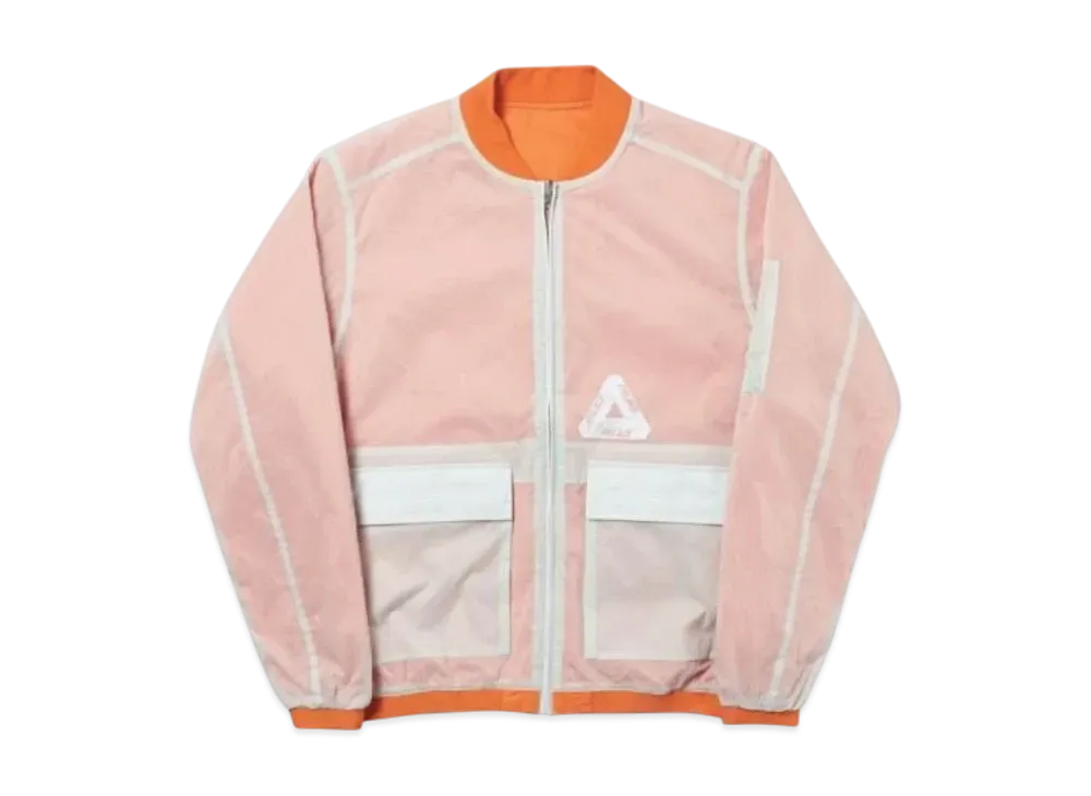 PALACE Reversible Overlay Bomber "Orange"