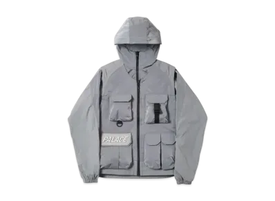 PALACE Utility Iridescent Jacket + Vest "Grey"
