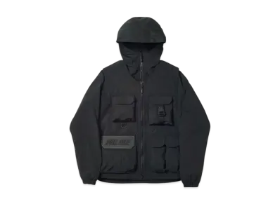 PALACE Utility Iridescent Jacket + Vest "Black"