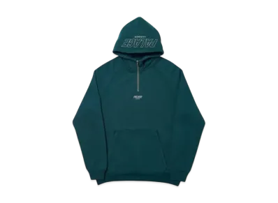 PALACE Q-Zip Hood "Green"