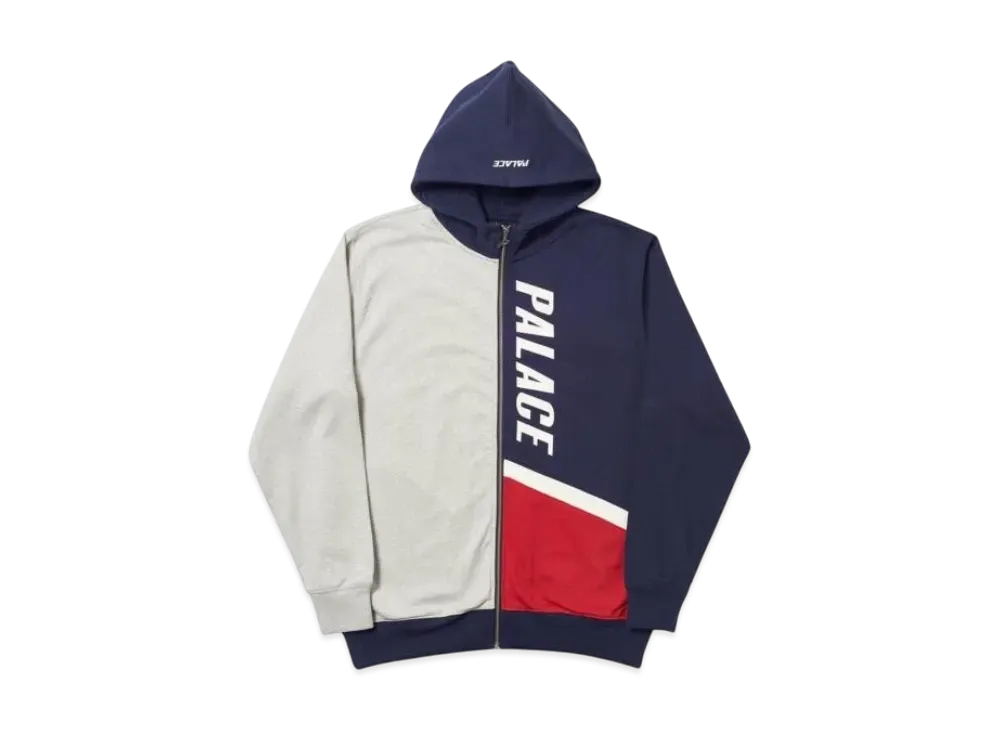 PALACE Flaggo Zip Hood "Red"