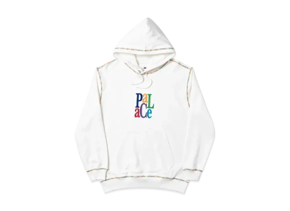 PALACE Nuff Nuff Hood "White"