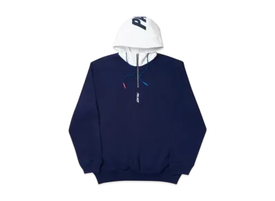 PALACE Twill 1/4 Hood "Navy"