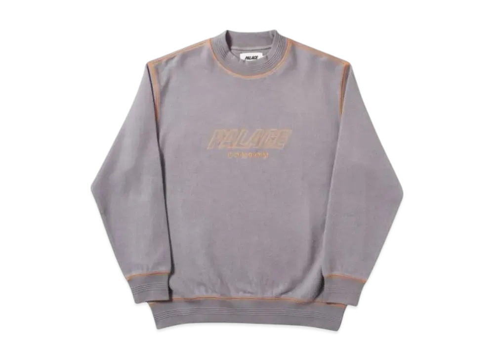 PALACE F-Lock Crew "Grey"