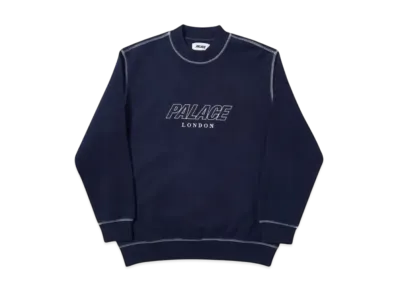 PALACE F-Lock Crew "Navy"