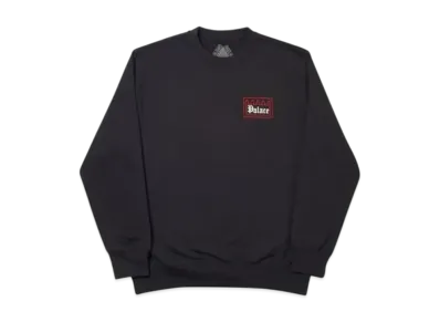 PALACE Gated Community Crew "Black"
