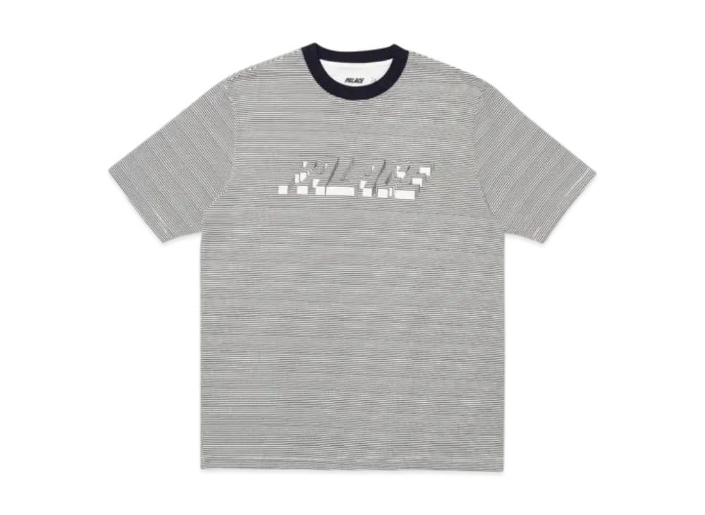 PALACE 3D Stripe T-Shirt "Black"