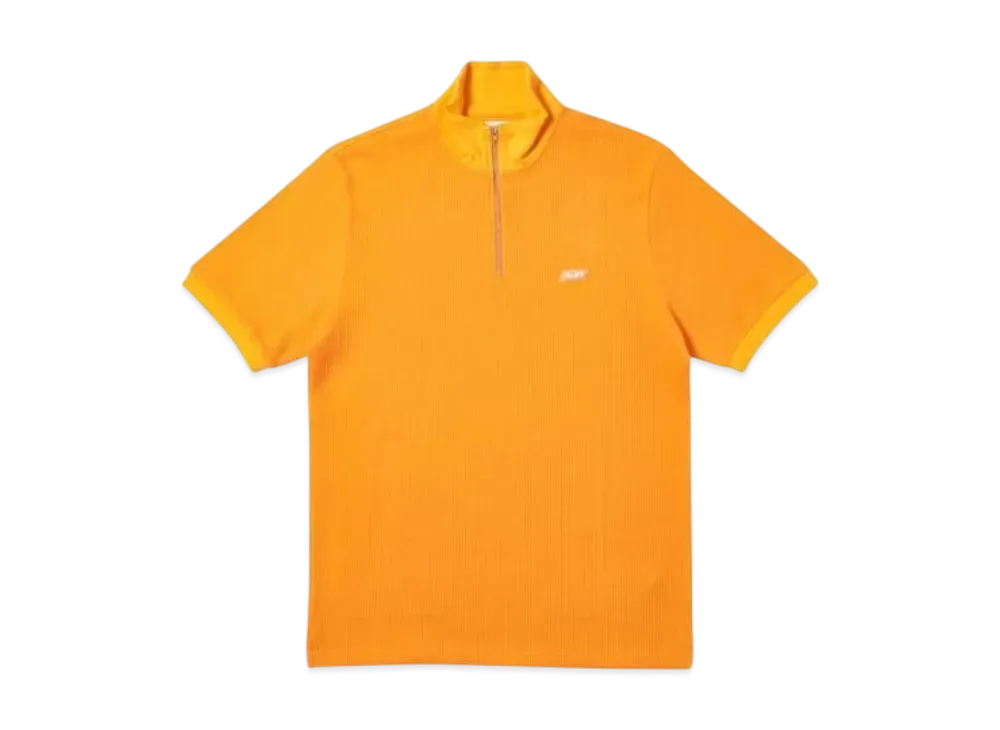 PALACE Zipped Polo "Orange"