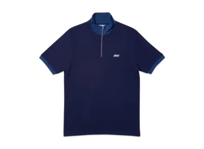 PALACE Zipped Polo "Navy"