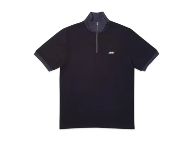 PALACE Zipped Polo "Black"