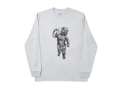 PALACE P Bebe Longsleeve "Grey Marl"