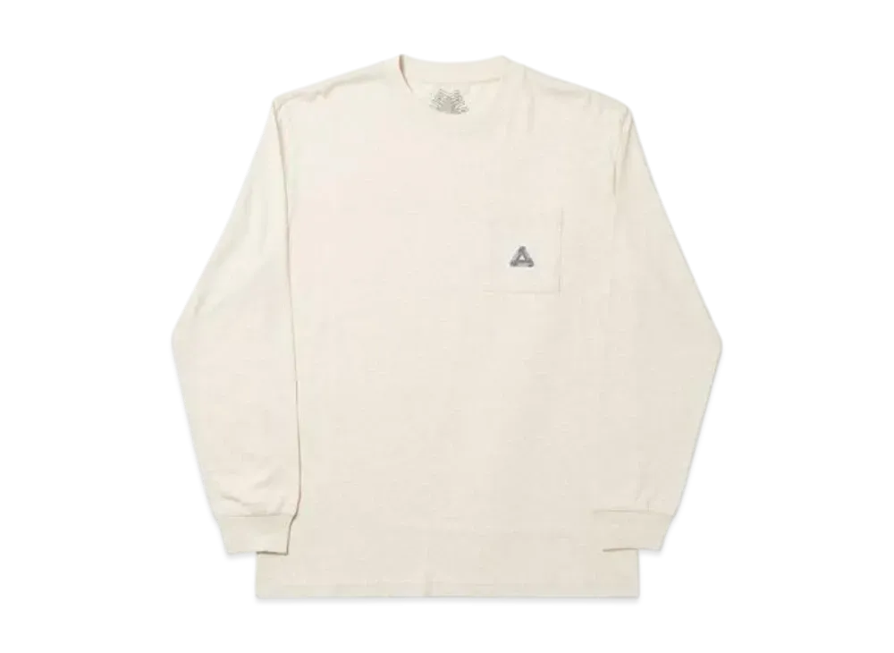 PALACE Sofar Pocket Longsleeve T-Shirt "Oatmeal"
