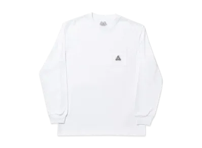 PALACE Sofar Pocket Longsleeve T-Shirt "White"