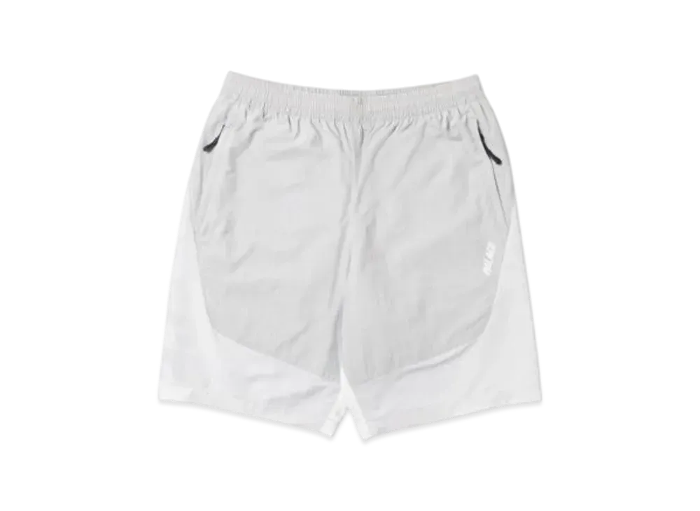 PALACE D. Fade Shell Shorts "White"