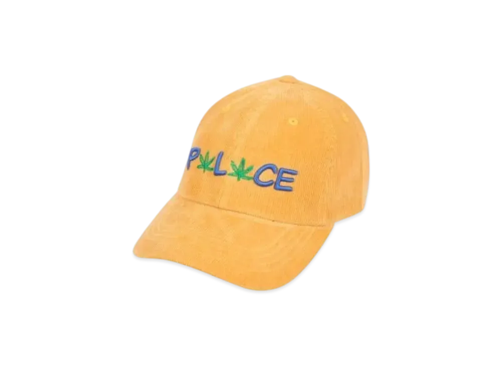 PALACE Pwlwce Cord 6-Panel "Yellow"