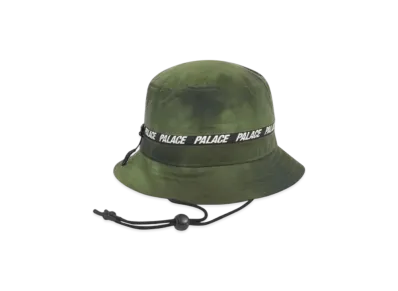 PALACE Top Off Shell Bucket "Green"