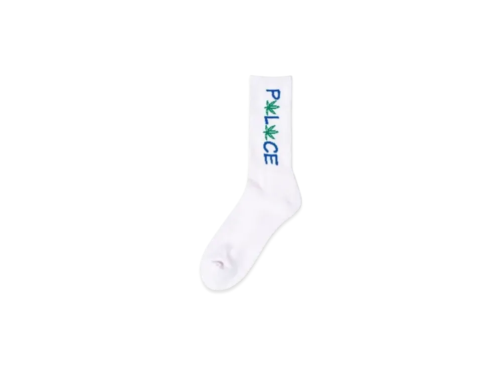 PALACE Pwlwce Sock "White"