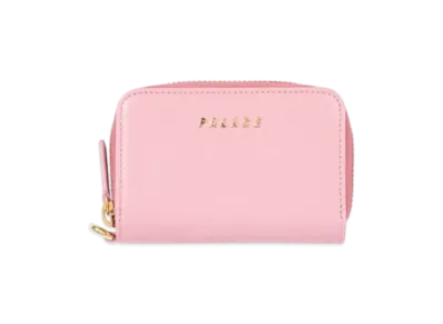 PALACE Leather Zip Wallet "Pink"