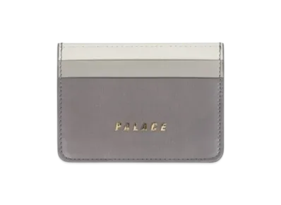 PALACE Leather Card Holder "Grey"