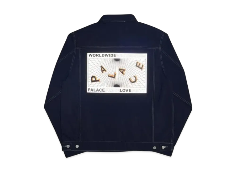 PALACE Griddle Shell Jacket "Navy"