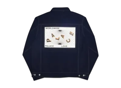 PALACE Griddle Shell Jacket "Navy"