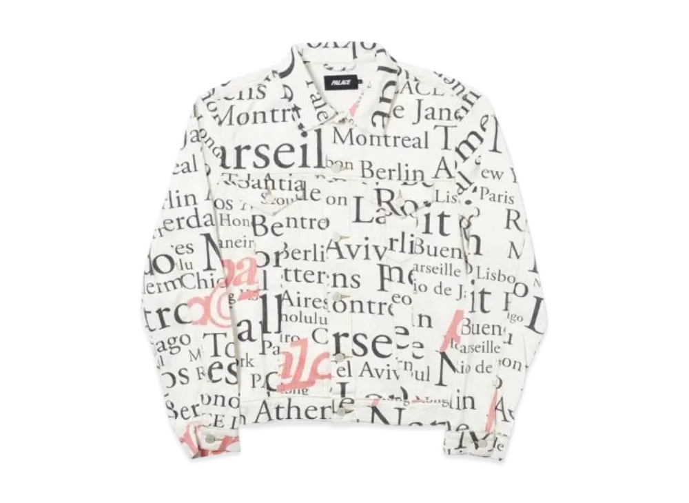 PALACE Cityscape Jacket "White"