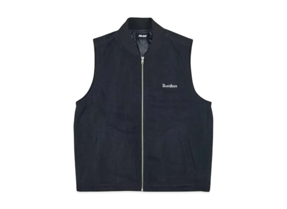 PALACE PJ Gilet "Black Stonewash"