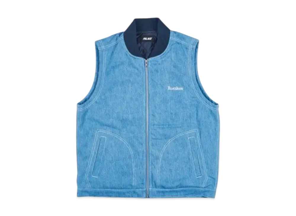PALACE PJ Gilet "Light Stonewash"