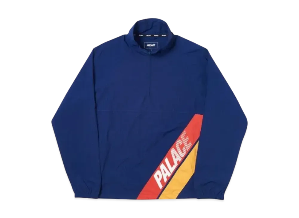 PALACE Pal Beam Cotton Shell 1/4 Zip "Navy"