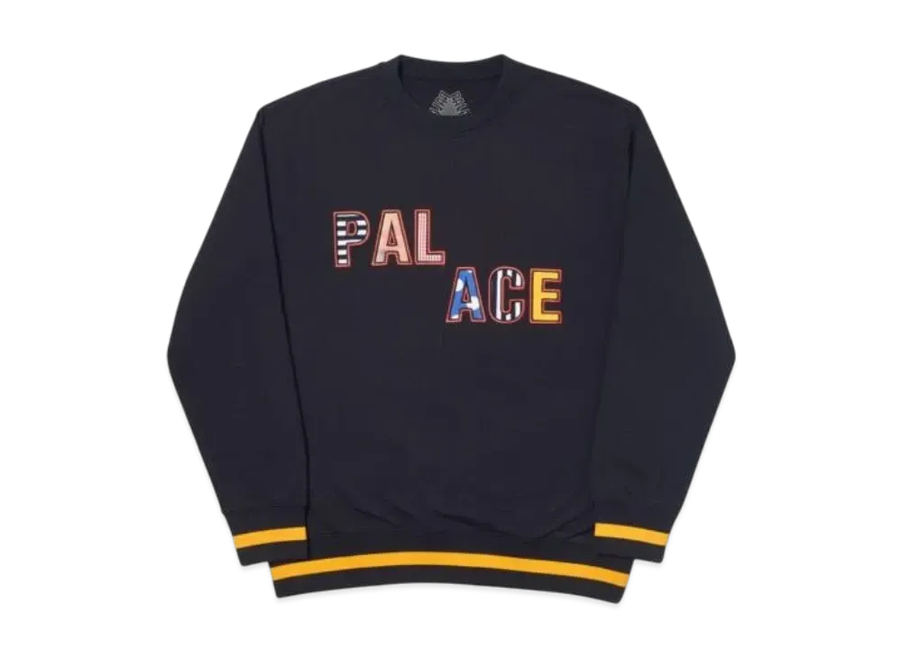 PALACE Pal Pal Crew "Black"
