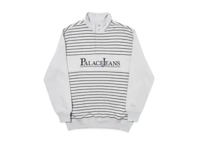 PALACE PJ Popper Neck "Grey Marl"