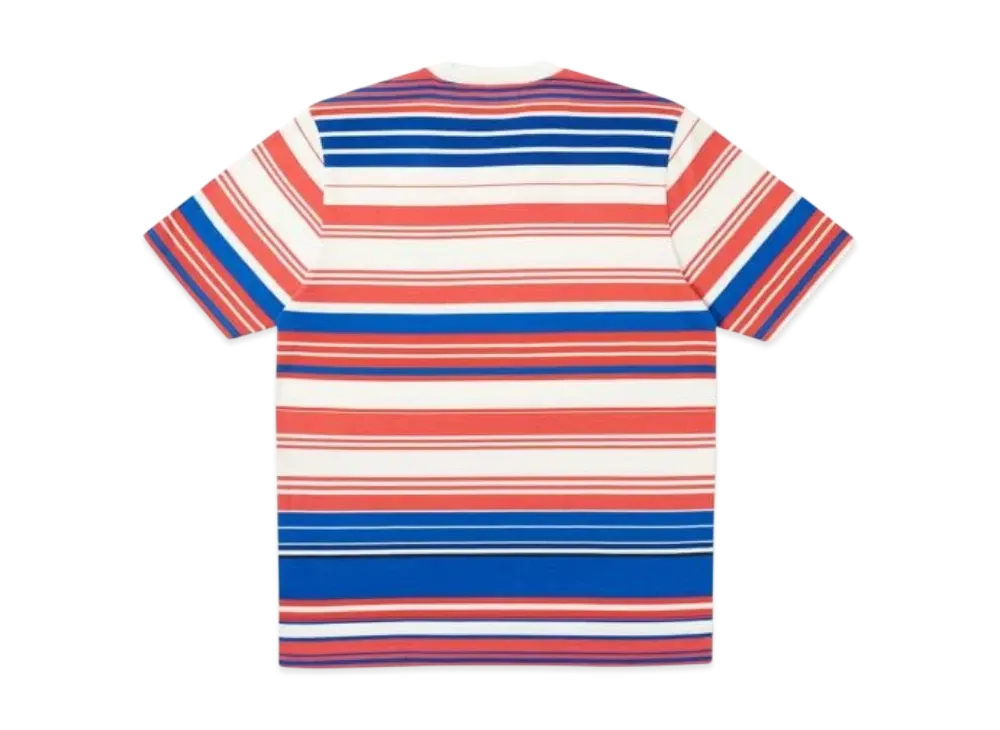 PALACE Ulti Stripe T-Shirt "White"