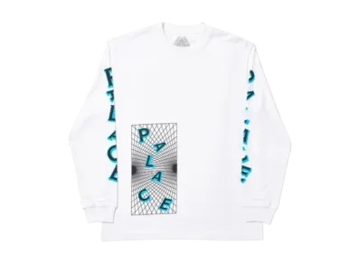 PALACE Griddle Longsleeve "White"