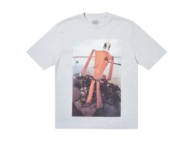 PALACE Slick T-Shirt "Grey Marl"