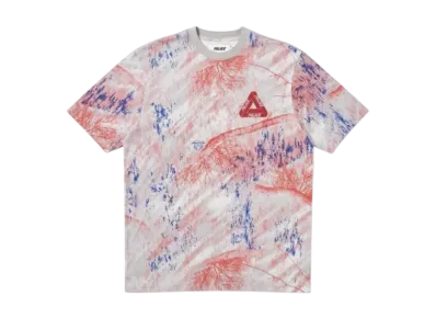 PALACE Real Tree Fishing T-Shirt "Grey"