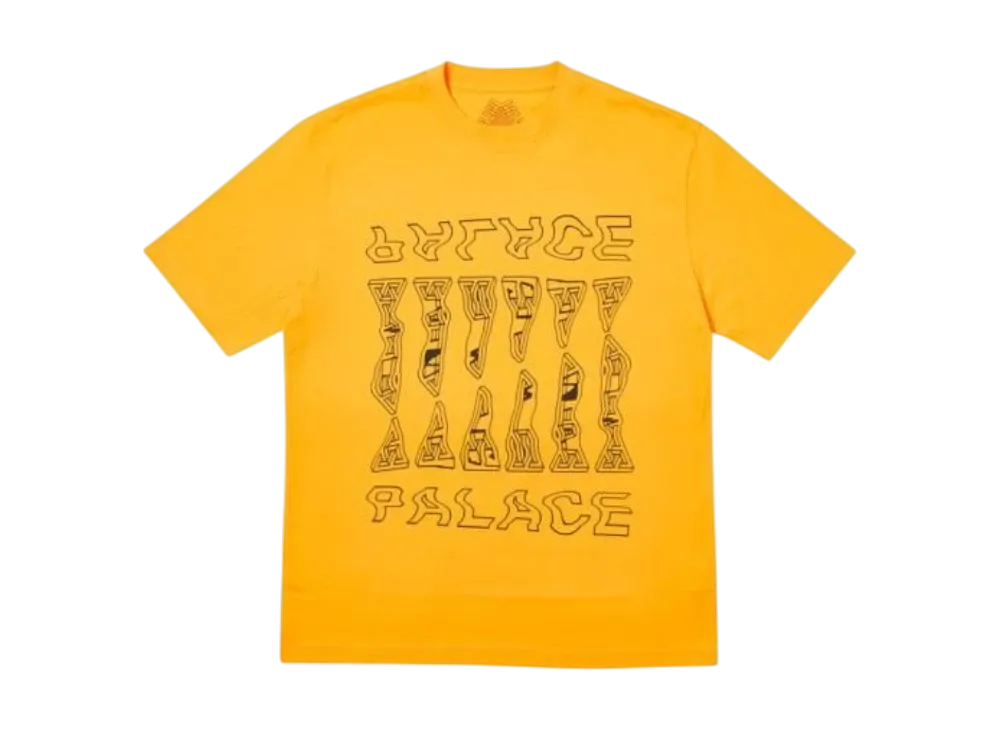 PALACE Warper T-Shirt "Yellow"