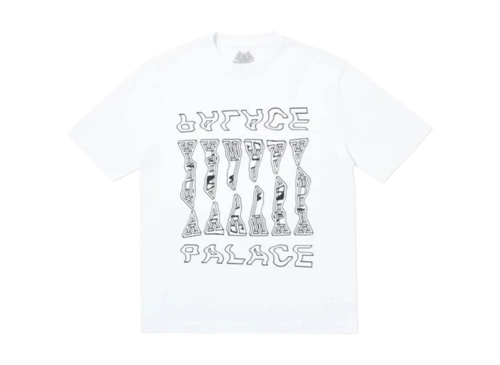 PALACE Warper T-Shirt "White"
